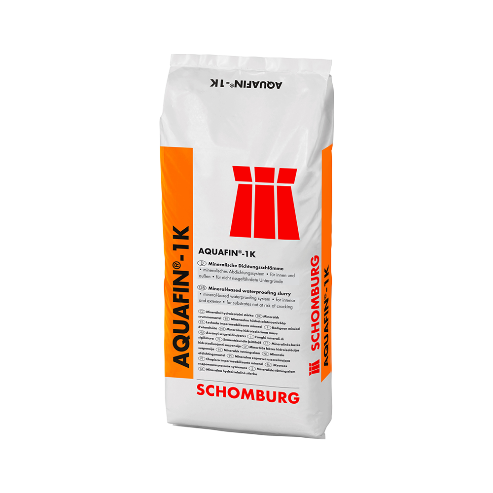 Impermeabilizante Aquafin 1K – Saco 25 kg
